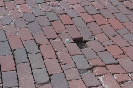 Missing Brick on Michigan Ave.  Bre'Anna Tinsley / WDET