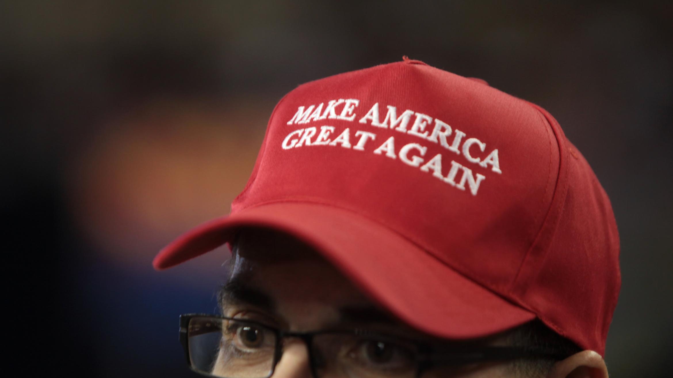 MAKE AMERICA GREAT AGAIN - RED Full TWILL HAT - Trump for sale online - eBay