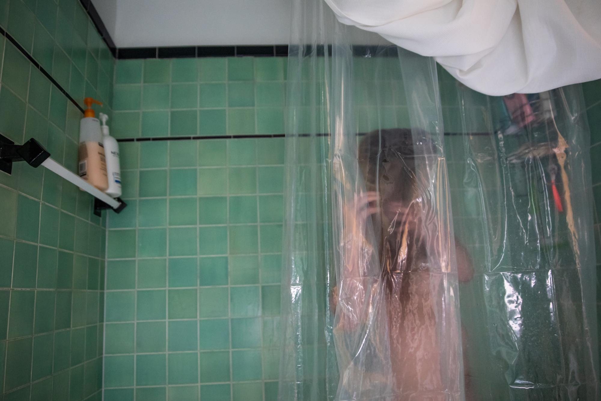 A long exposure photo of me in the shower. I like this photo because there’s a creepiness to the way my hands are in my hair. Everyday tasks like getting ready seem to take on more meaning during this time. The long exposure accentuates the crawling of time.Taken by Amy Sacka for WDET