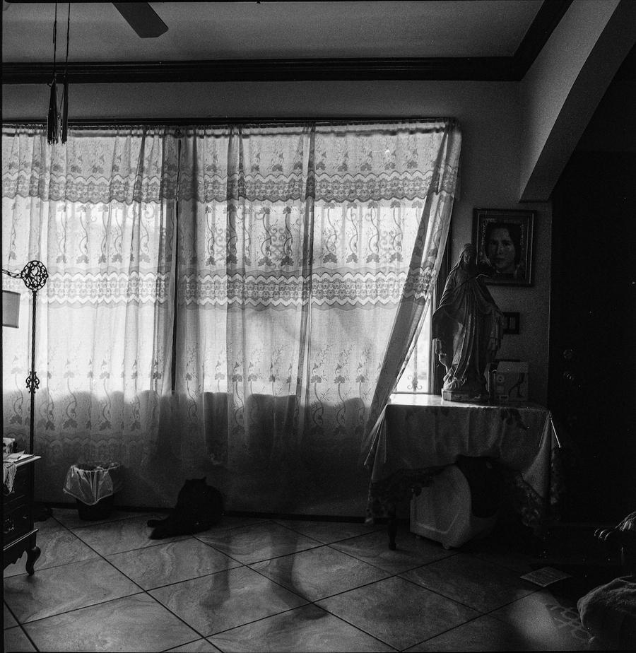 When Mikaela, my younger sister. I wanted to capture her movement as she finds ways to deal with being at home. Talking to her and photographing her has made me feel a bit better with things on hold in my life.Taken by Rosa María Zamarrón for WDET