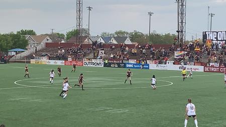 Detroit City's UWS team defeated Muskegon Risers on May 15.Pat Batcheller