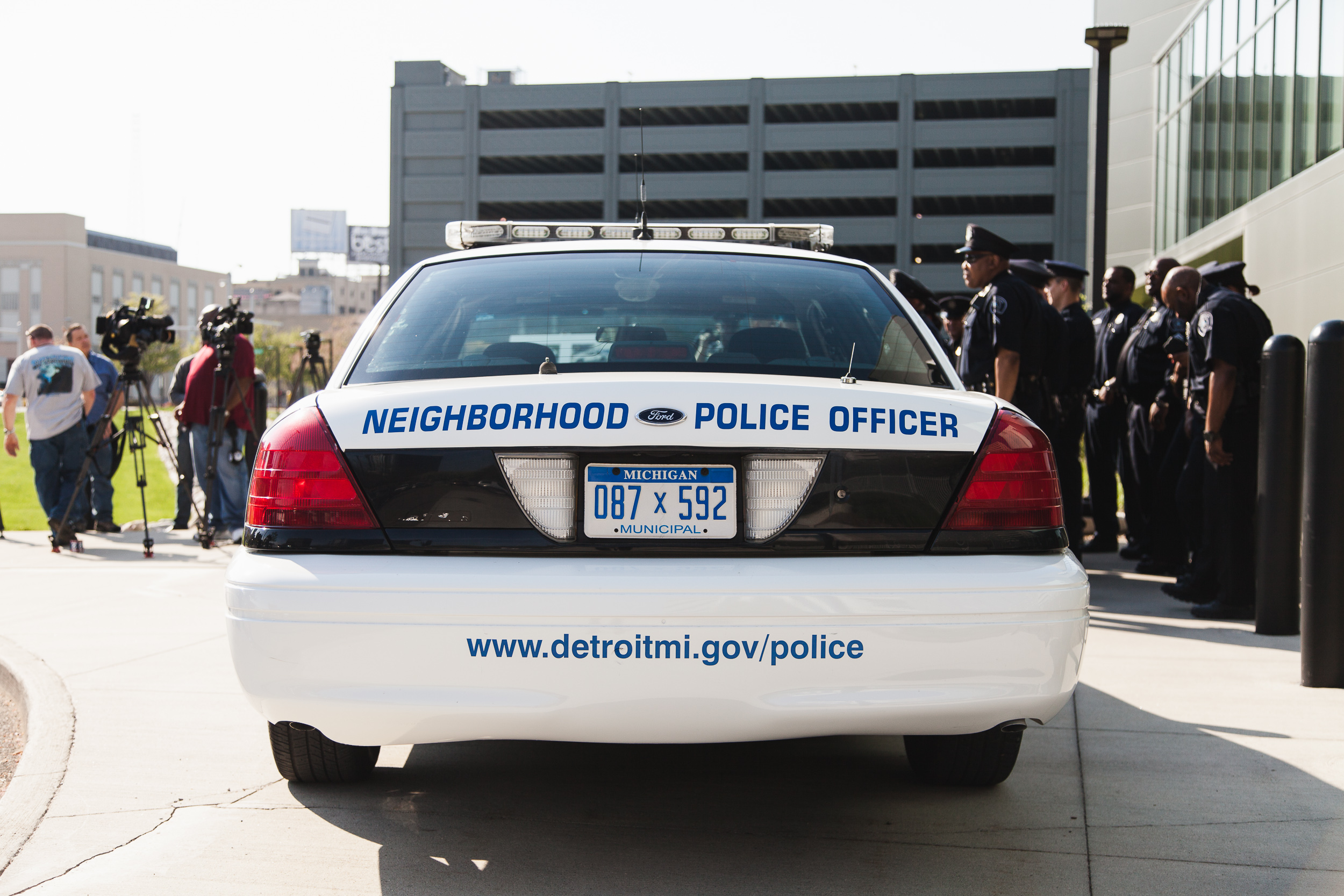 Detroit Police Department Increasing Neighborhood Presence by Providing