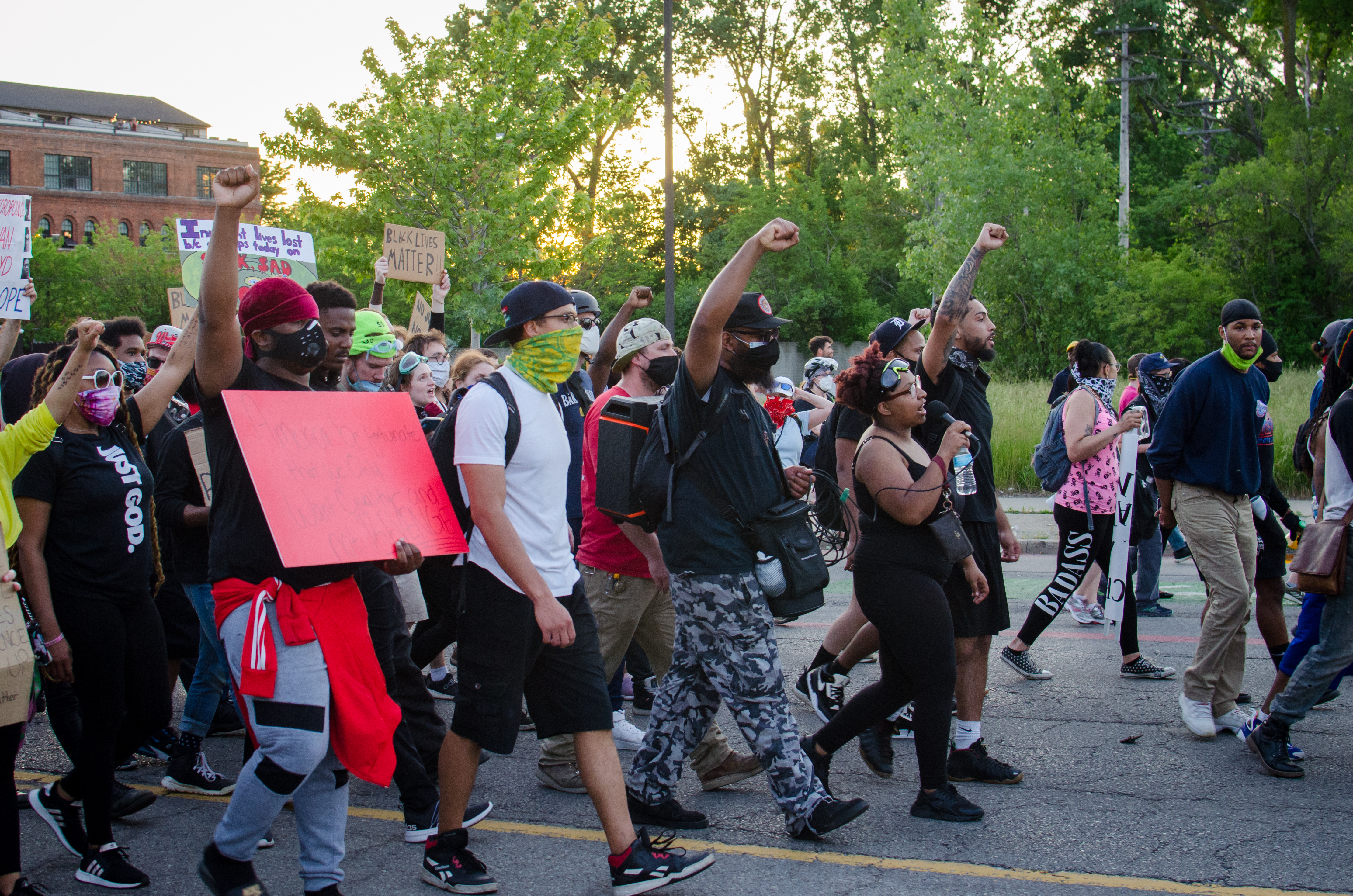 Inequality, COVID19 Underlie Detroit Protest Movement WDET