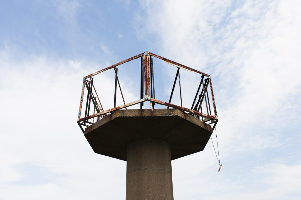 nike missile radar tower