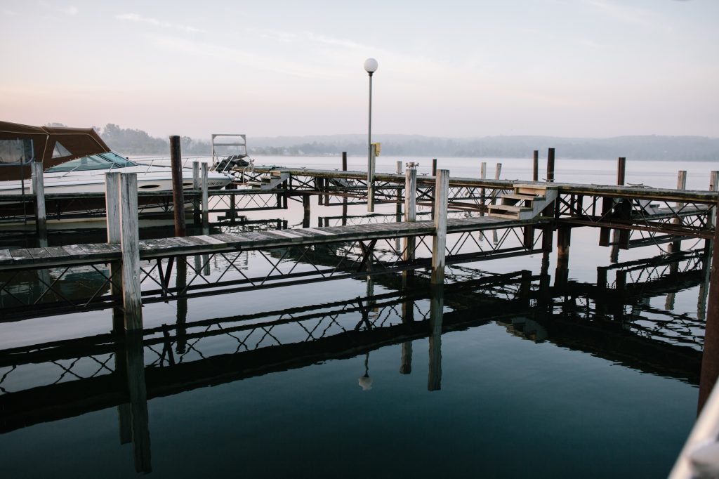 Lake Michigan marina