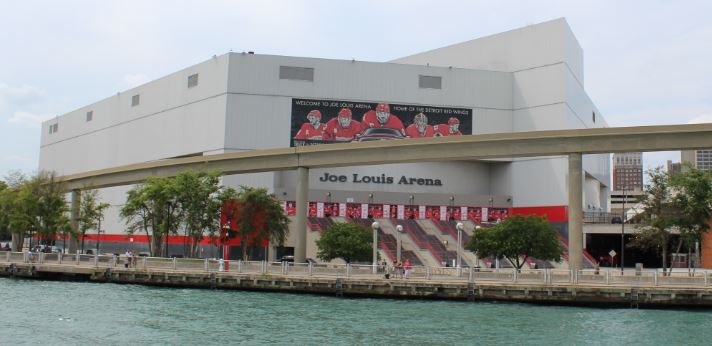 After nearly 40 years of Red Wings history and memories, Joe Louis Arena is  being demolished. 