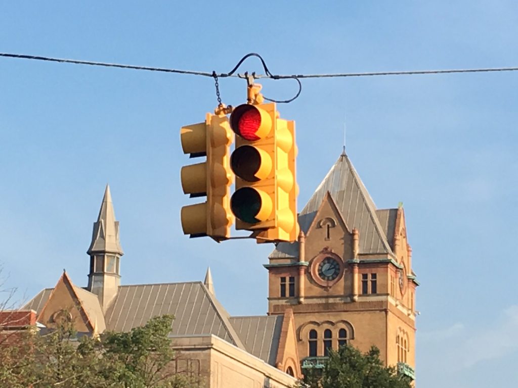 Red Light Traffic Stop