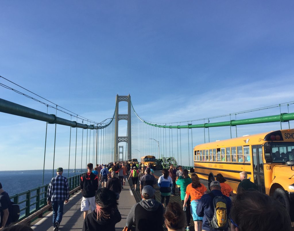 Mackinac Bridge Walk