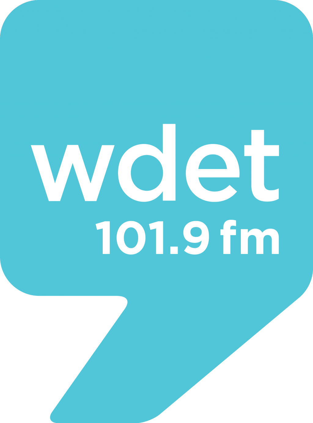 WDET Logo Light Blue