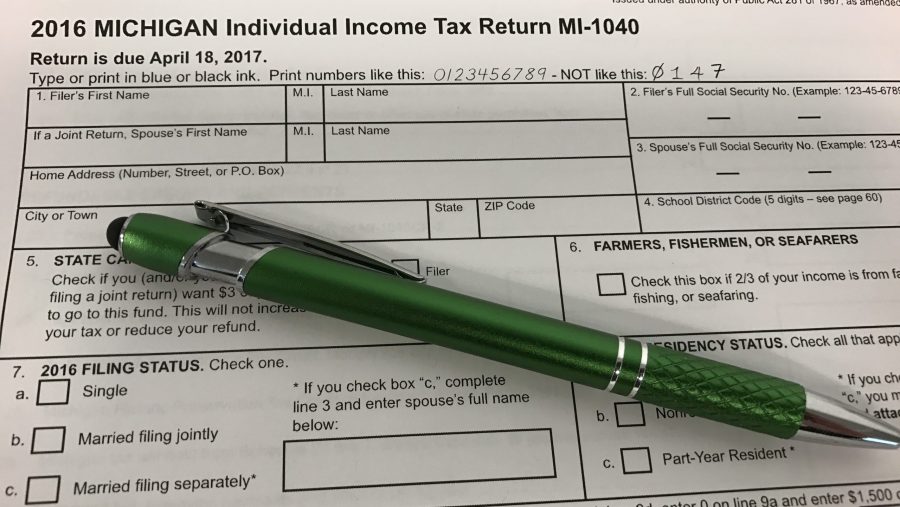 FILE - Michigan Individual Income Tax Return.