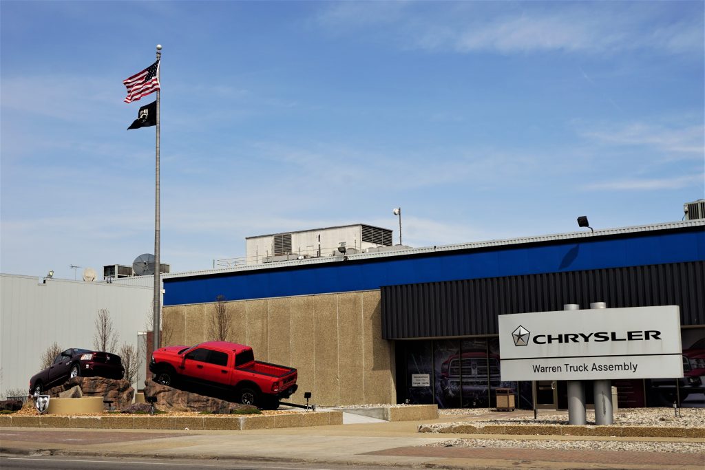 Chrysler Assembly plant in Warren