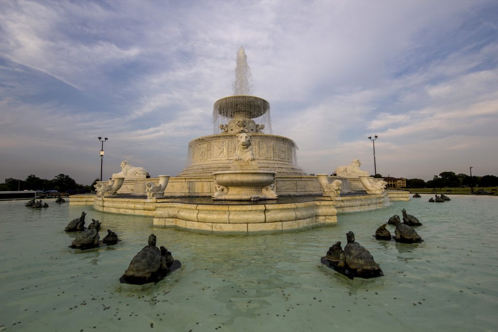 Scott Fountain Belle Isle