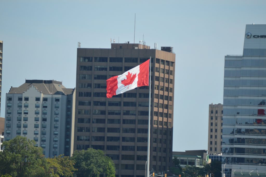 Canada Canadian Flag Windsor 8.10.17-jn