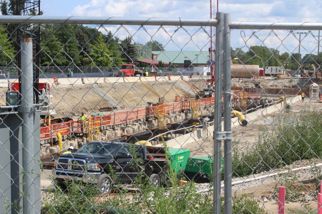 Fraser Sinkhole Trench Construction 082317 - bt