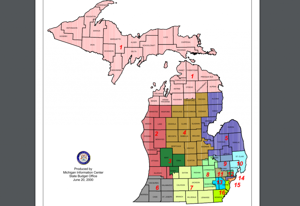 Congressional Districts Map