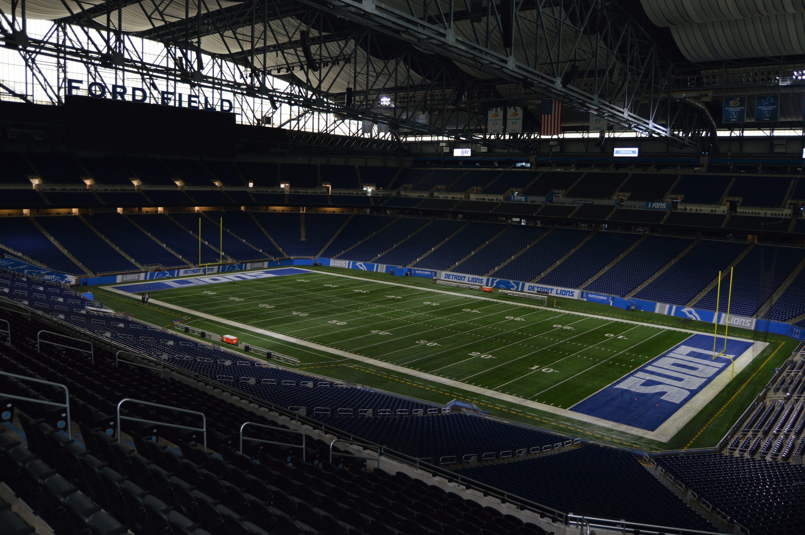 Detroit Lions can host capacity crowds at Ford Field this fall