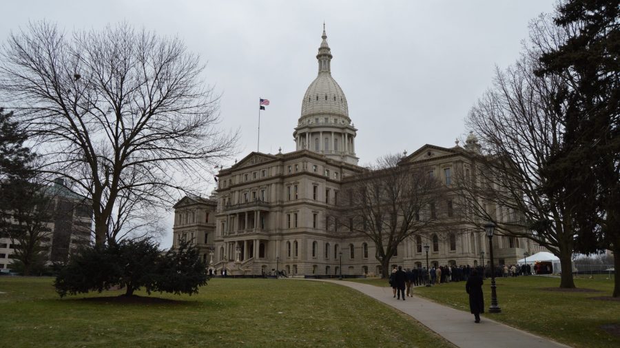 Michigan State Capitol building.
