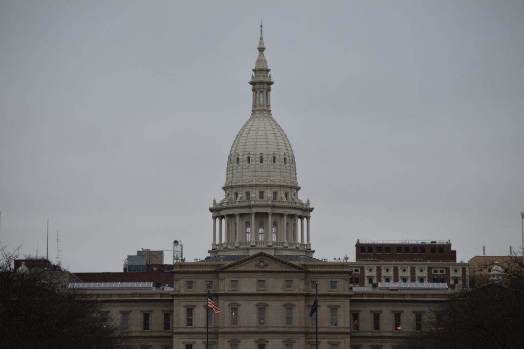 Michigan State Capitol Lansing 4 1/24/2018