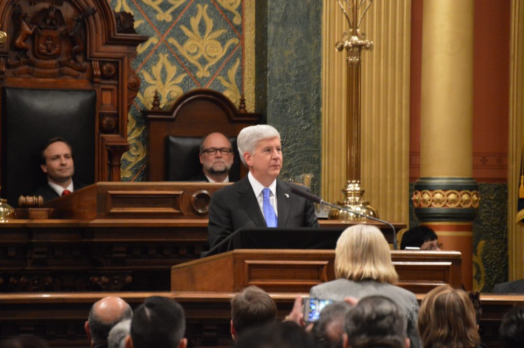 Governor Rick Snyder SOTS 18 7 1/24/2018