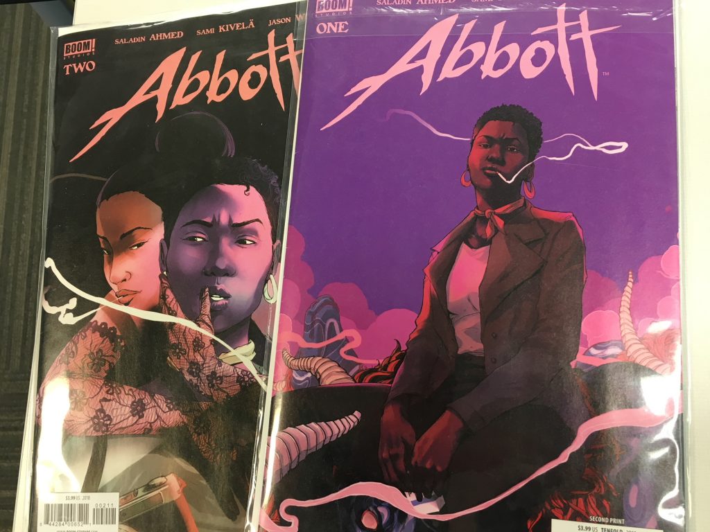 Saladin Ahmed Abbott Comic Books 3/22/2018