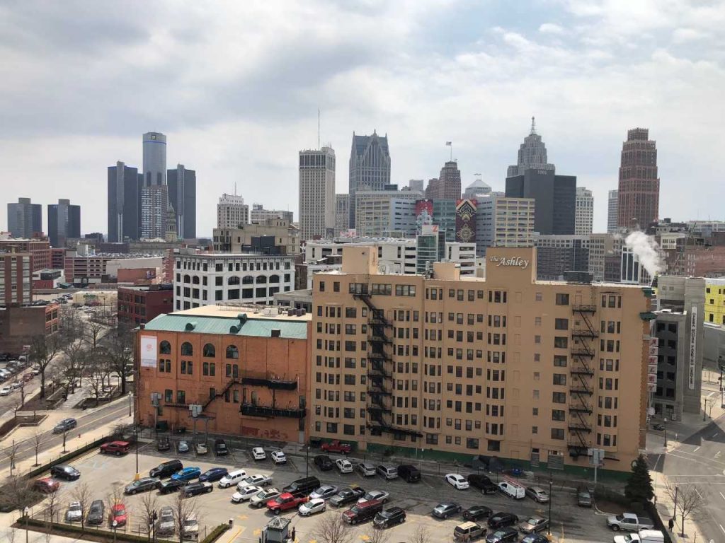 Downtown Detroit 4/11/2018