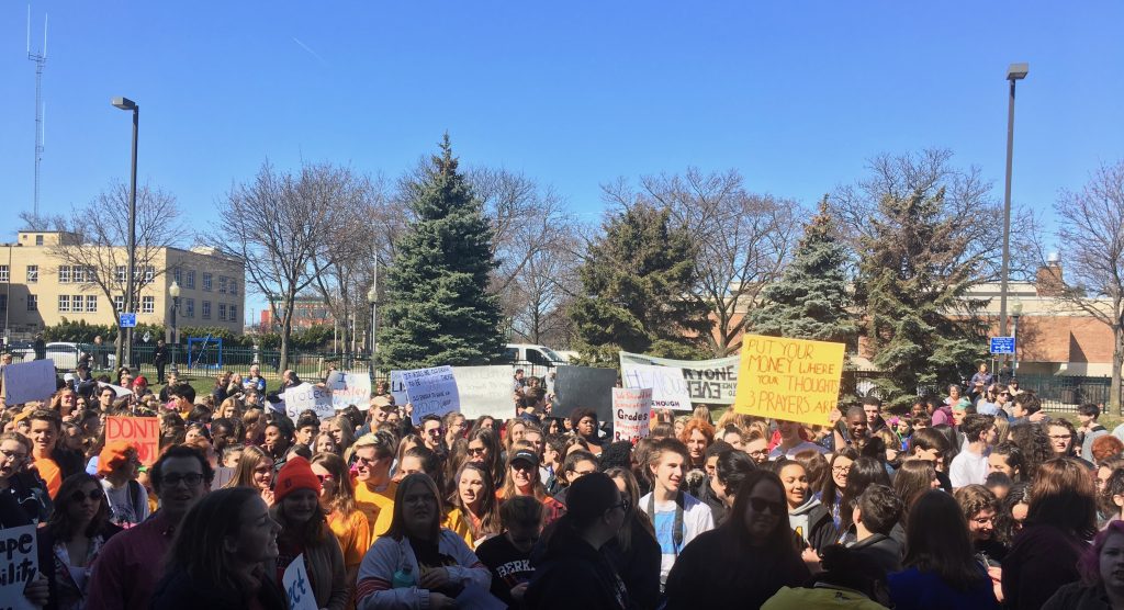 Student Walkout Royal Oak