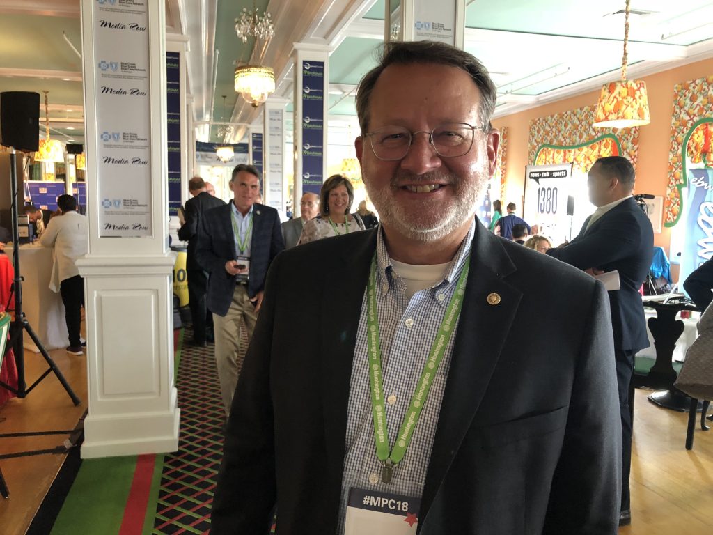 U.S. Sen. Gary Peters Mackinac 2018 2 5/30/2018