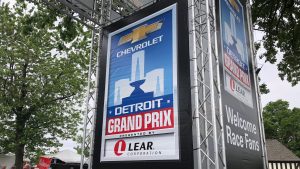 Detroit Grand Prix sign