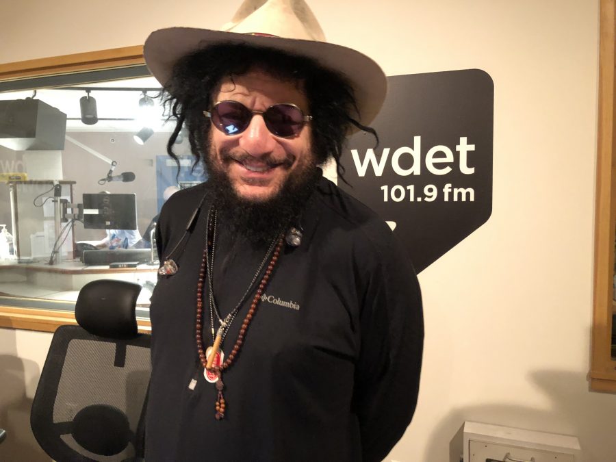 Don Was in the WDET studio.