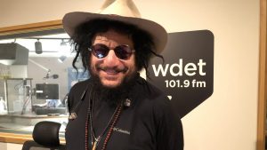 Don Was in the WDET studio.