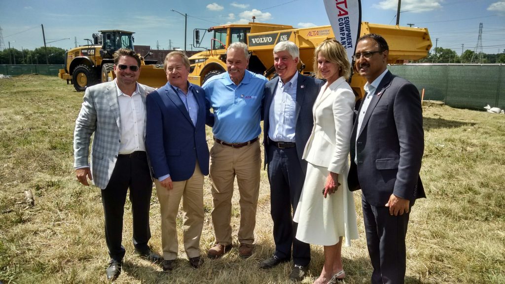 Gordie Howe International Bridge Groundbreaking