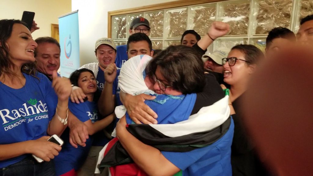 Rashida Tlaib Victory 08/08/2018