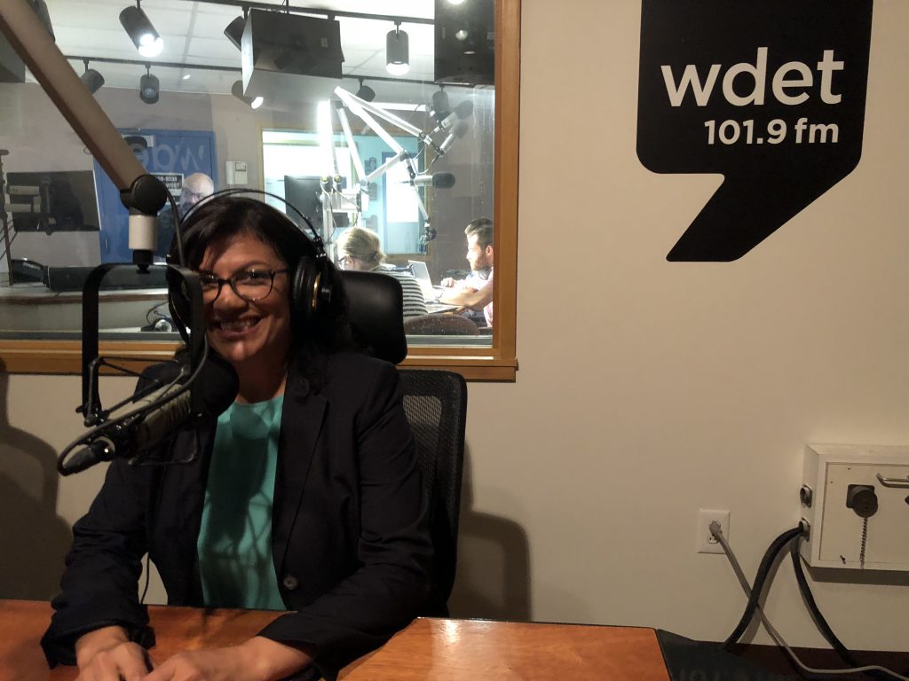 Rashida Tlaib Detroit Today 1 8/9/2018