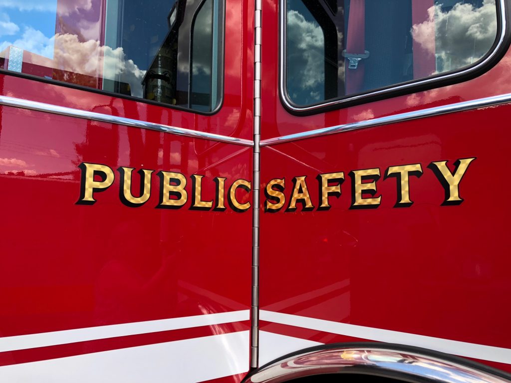 Public Safety Fire Department Police Emergency 9/25/2018