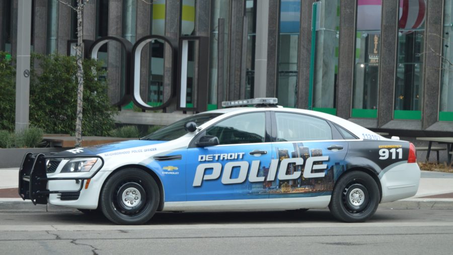 Detroit Police vehicle