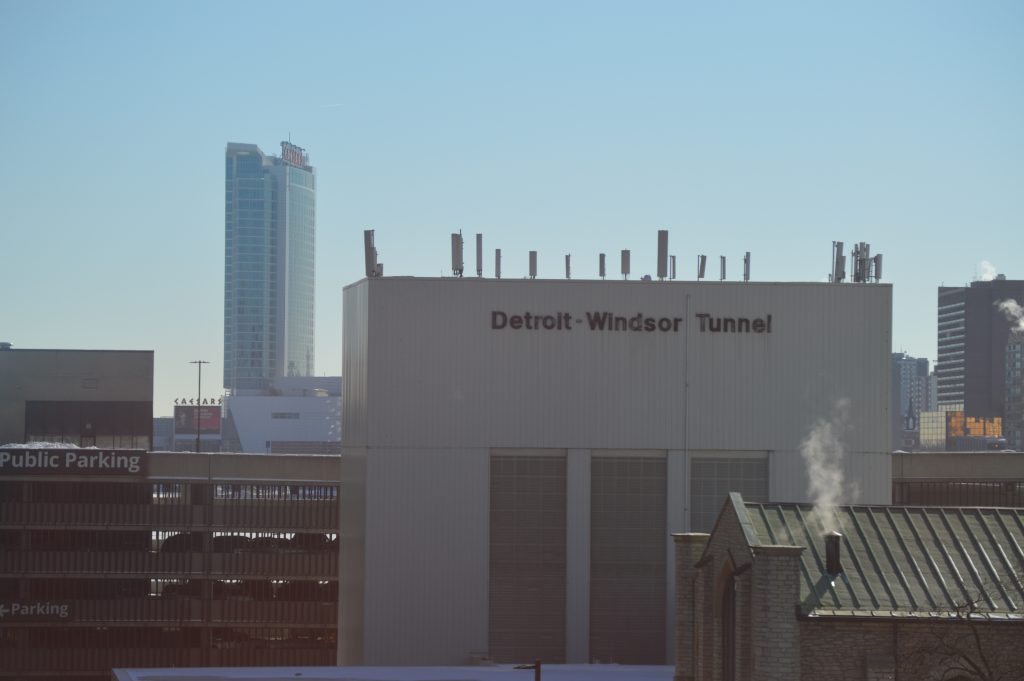 Detroit-Windsor Tunnel Canada Border 1 1/22/2019