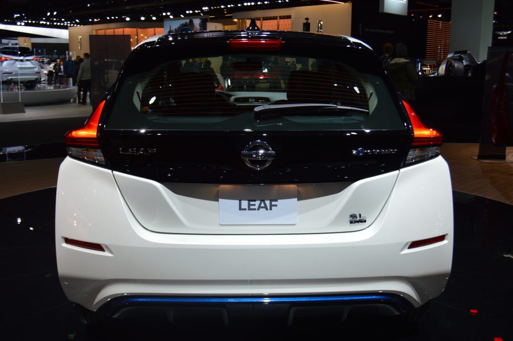 Nissan Leaf Electric Car NAIAS Auto Show 2 1/22/2019