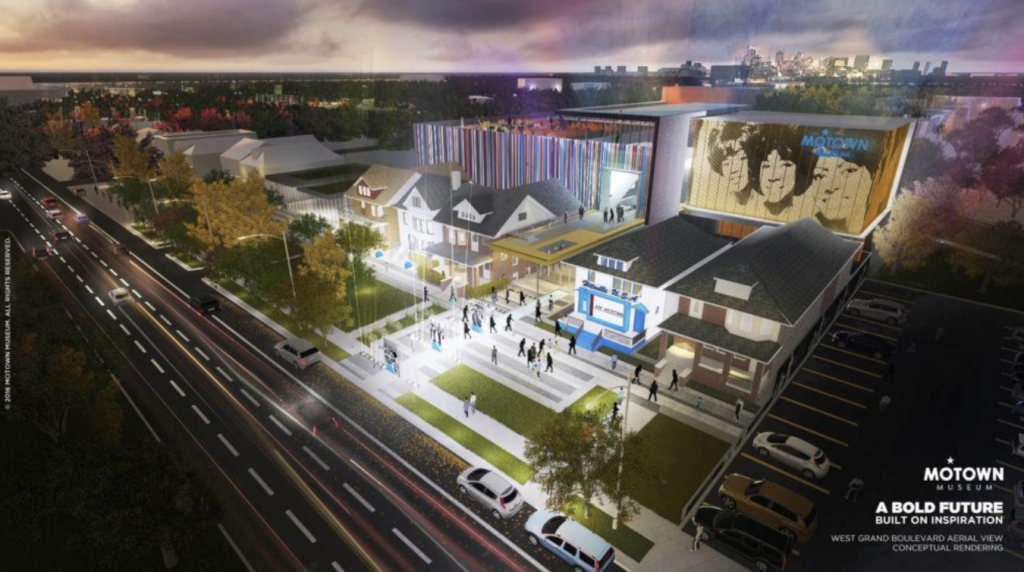 New Motown Museum Rendering