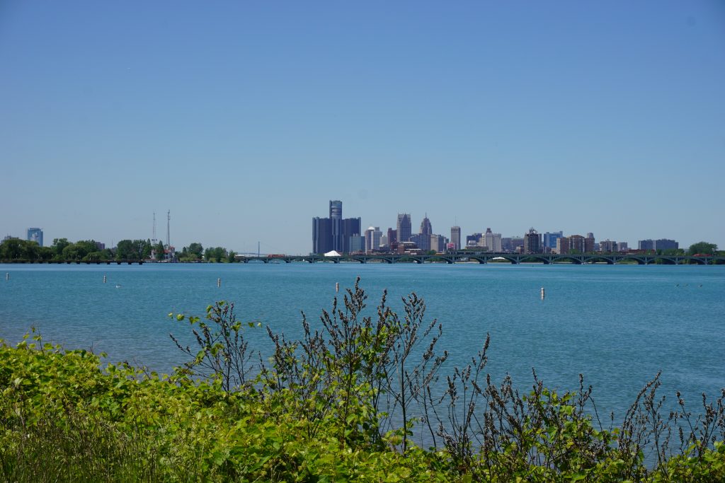 Detroit from Belle Isle