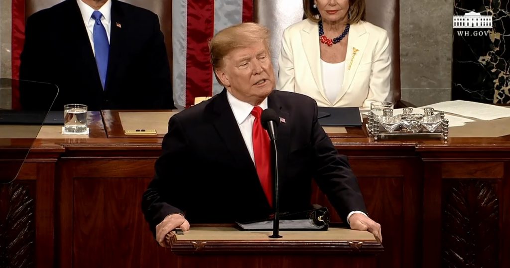 President Donald Trump State of the Union 2019 2/6/2019