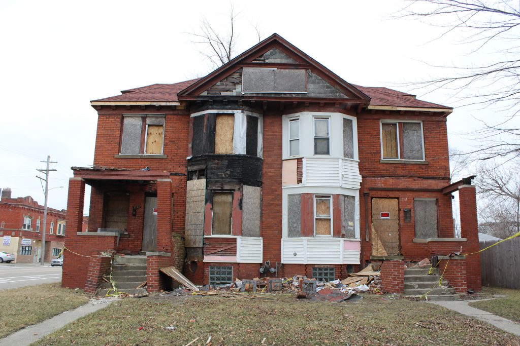 Detroit Home House Rehab Blight Property Construction