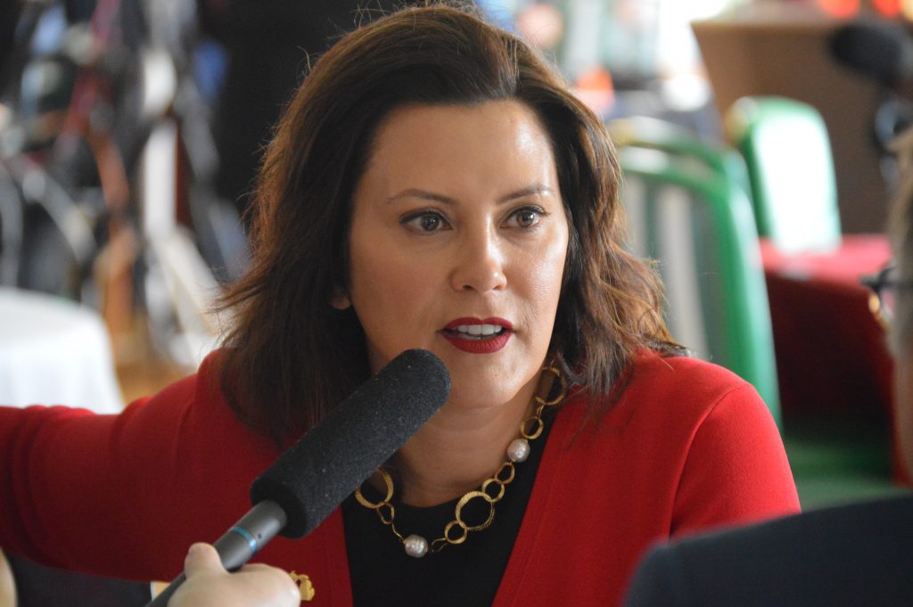 Gov. Gretchen Whitmer Mackinac 2019 5 5/29/2019