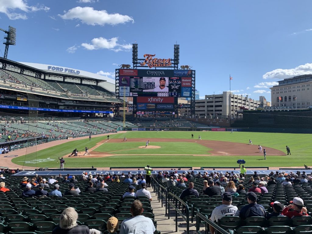 Opening Day 2018: Fun times at Comerica Park