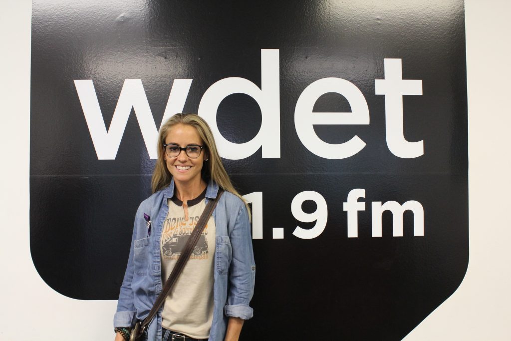 Nicole Curtis at WDET Studios