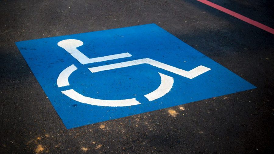 ADA handicap parking spot