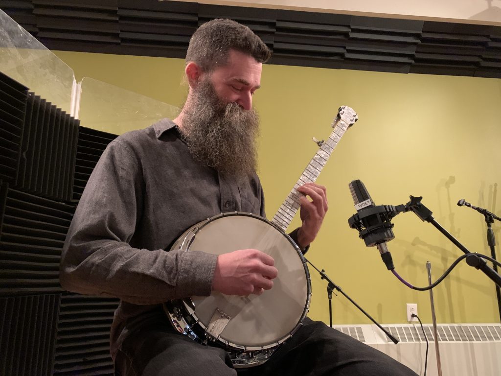 Aaron Jonah Lewis in Studio A