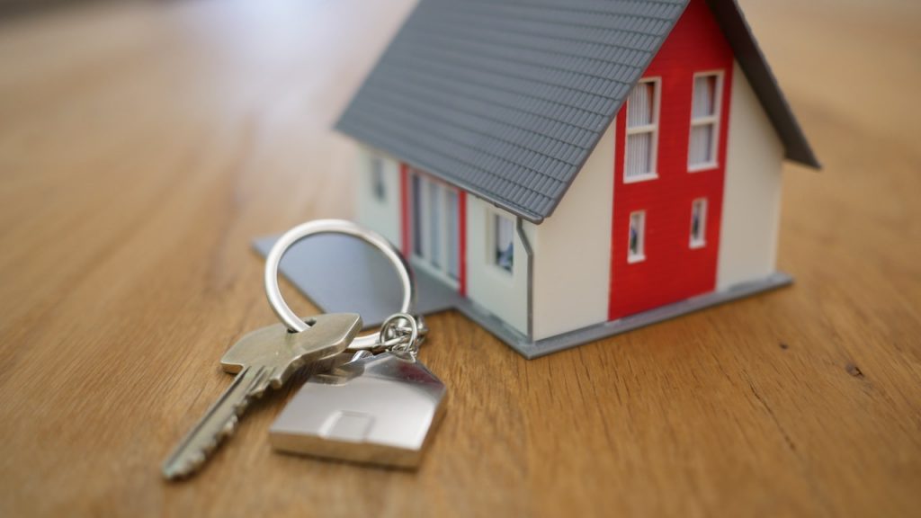 Small house and key