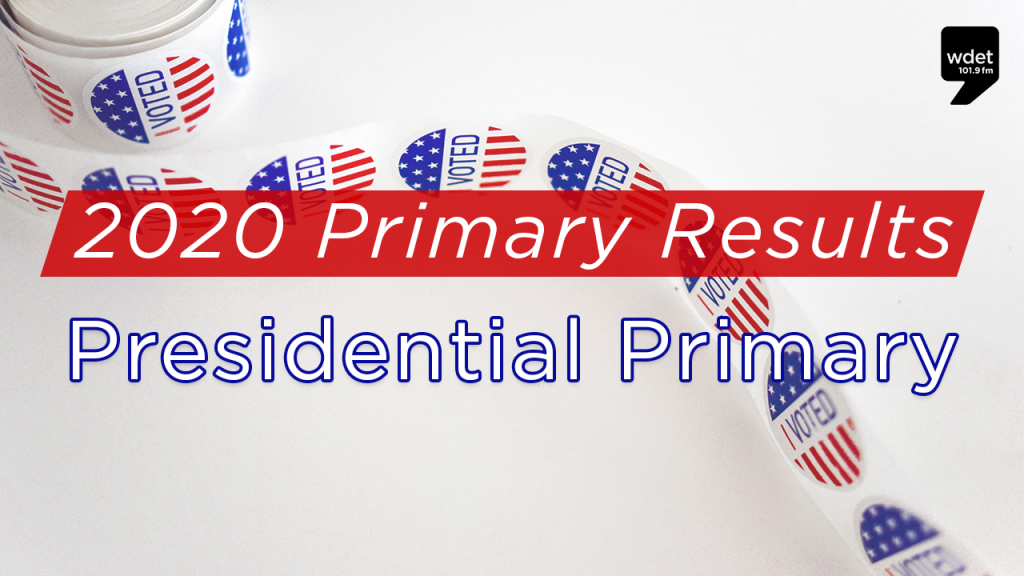 2020 Primary Election Results Presidential primary