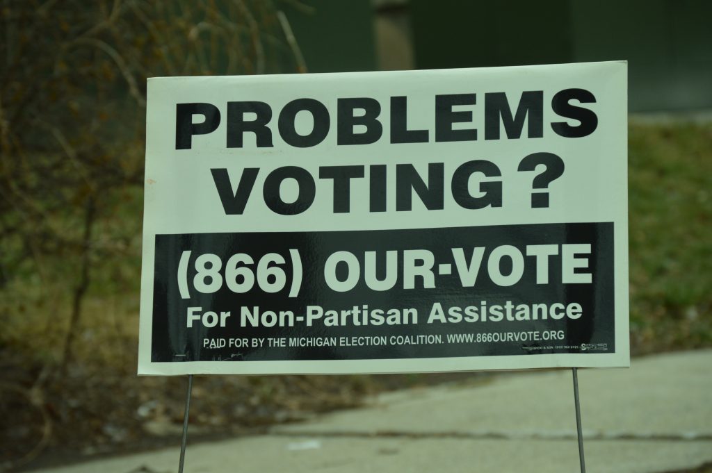 Problems Voting? Election Vote 3/10/2020