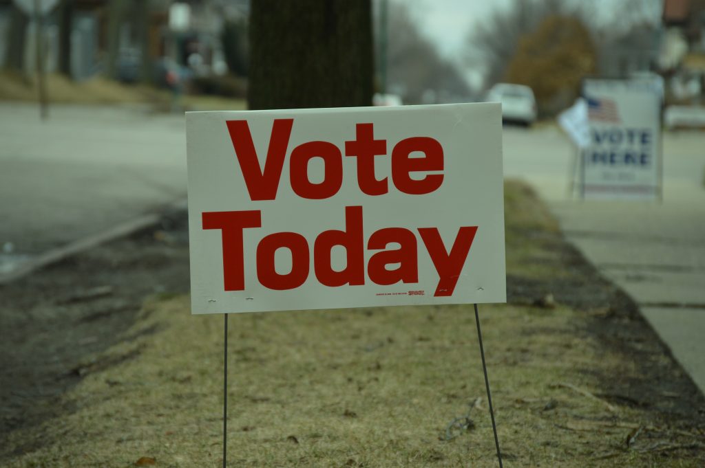 Vote Today Election Voting Precinct Polling Place 1 3/10/2020